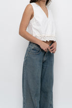 Load image into Gallery viewer, DEREK LAM CROSBY x Cream Cotton Crop (S)