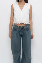 Load image into Gallery viewer, DEREK LAM CROSBY x Cream Cotton Crop (S)