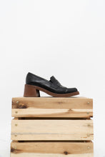 Load image into Gallery viewer, ALOHAS x Black Butter Leather Platform Loafers (8, 8.5)