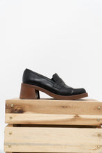Load image into Gallery viewer, ALOHAS x Black Butter Leather Platform Loafers (8, 8.5)