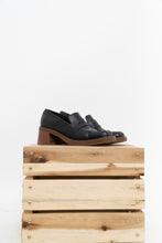 Load image into Gallery viewer, ALOHAS x Black Butter Leather Platform Loafers (8, 8.5)