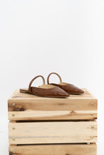 Load image into Gallery viewer, MICHAEL KORS x Tan Croc Leather Flats (7-8)