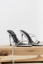 Load image into Gallery viewer, TONY BIANCO x Silver Rhinestone Stilletos (6)