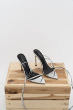 Load image into Gallery viewer, TONY BIANCO x Silver Rhinestone Stilletos (6)