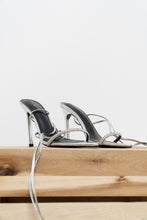 Load image into Gallery viewer, TONY BIANCO x Silver Rhinestone Stilletos (6)