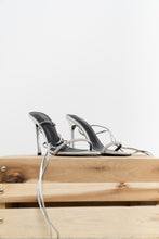 Load image into Gallery viewer, TONY BIANCO x Silver Rhinestone Stilletos (6)
