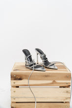 Load image into Gallery viewer, TONY BIANCO x Silver Rhinestone Stilletos (6)