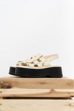 Load image into Gallery viewer, SOREL x Cream, Black Chunky Platform Sandals (6.5, 7)