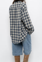 Load image into Gallery viewer, Vintage x Gap Navy Plaid Cotton Oversized Buttonup (XS-L)