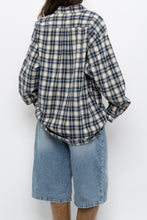 Load image into Gallery viewer, Vintage x Gap Navy Plaid Cotton Oversized Buttonup (XS-L)