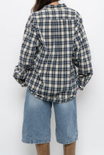 Load image into Gallery viewer, Vintage x Gap Navy Plaid Cotton Oversized Buttonup (XS-L)