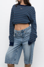 Load image into Gallery viewer, LEVI'S x Blue Striped Cotton Long Sleeve (XS-L)