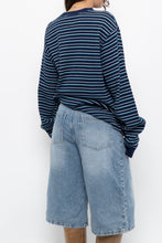 Load image into Gallery viewer, LEVI'S x Blue Striped Cotton Long Sleeve (XS-L)