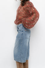 Load image into Gallery viewer, Vintage x Handknit Heathered Maroon Sweater (XS-L)