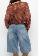 Load image into Gallery viewer, Vintage x Handknit Heathered Maroon Sweater (XS-L)
