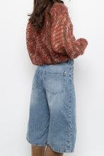 Load image into Gallery viewer, Vintage x Handknit Heathered Maroon Sweater (XS-L)