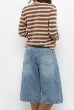 Load image into Gallery viewer, Vintage x Made in Inda x Brown, Beige Cotton Long Sleeve (XS-L)