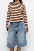 Load image into Gallery viewer, Vintage x Made in Inda x Brown, Beige Cotton Long Sleeve (XS-L)
