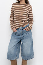 Load image into Gallery viewer, Vintage x Made in Inda x Brown, Beige Cotton Long Sleeve (XS-L)