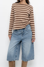 Load image into Gallery viewer, Vintage x Made in Inda x Brown, Beige Cotton Long Sleeve (XS-L)