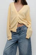 Load image into Gallery viewer, Vintage x EATON Yellow Knit Cardigan (XS-M)