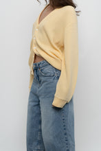 Load image into Gallery viewer, Vintage x EATON Yellow Knit Cardigan (XS-M)
