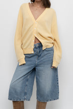 Load image into Gallery viewer, Vintage x EATON Yellow Knit Cardigan (XS-M)