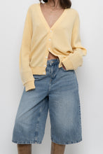 Load image into Gallery viewer, Vintage x EATON Yellow Knit Cardigan (XS-M)