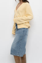 Load image into Gallery viewer, Vintage x EATON Yellow Knit Cardigan (XS-M)
