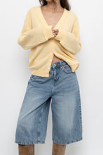Load image into Gallery viewer, Vintage x EATON Yellow Knit Cardigan (XS-M)