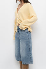 Load image into Gallery viewer, Vintage x EATON Yellow Knit Cardigan (XS-M)