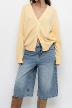 Load image into Gallery viewer, Vintage x EATON Yellow Knit Cardigan (XS-M)