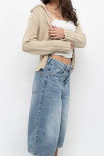 Load image into Gallery viewer, Vintage x Beige Ribbed Knit Jacket (XS-M)