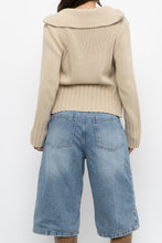 Load image into Gallery viewer, Vintage x Beige Ribbed Knit Jacket (XS-M)