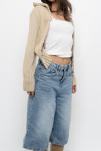 Load image into Gallery viewer, Vintage x Beige Ribbed Knit Jacket (XS-M)