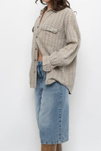 Load image into Gallery viewer, Vintage x Made in India x Beige Cotton Lightweight Flannel (XS-L)