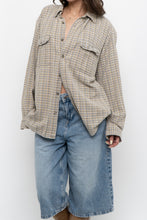 Load image into Gallery viewer, Vintage x Made in India x Beige Cotton Lightweight Flannel (XS-L)