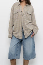 Load image into Gallery viewer, Vintage x Made in India x Beige Cotton Lightweight Flannel (XS-L)