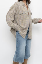 Load image into Gallery viewer, Vintage x Made in India x Beige Cotton Lightweight Flannel (XS-L)