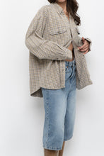 Load image into Gallery viewer, Vintage x Made in India x Beige Cotton Lightweight Flannel (XS-L)