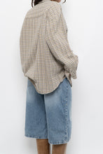 Load image into Gallery viewer, Vintage x Made in India x Beige Cotton Lightweight Flannel (XS-L)