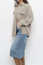Load image into Gallery viewer, Vintage x Made in India x Beige Cotton Lightweight Flannel (XS-L)