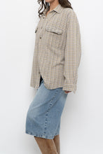 Load image into Gallery viewer, Vintage x Made in India x Beige Cotton Lightweight Flannel (XS-L)