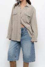 Load image into Gallery viewer, Vintage x Made in India x Beige Cotton Lightweight Flannel (XS-L)