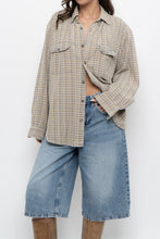 Load image into Gallery viewer, Vintage x Made in India x Beige Cotton Lightweight Flannel (XS-L)