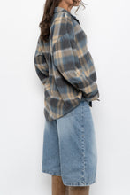Load image into Gallery viewer, Vintage x TATTOO Blue Plaid Lightweight Flannel (XS-L)