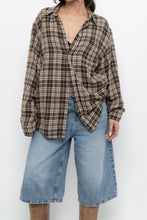 Load image into Gallery viewer, Vintage x ARNOLD PALMER Brown Plaid Lightweight Flannel (XS-L)