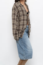 Load image into Gallery viewer, Vintage x ARNOLD PALMER Brown Plaid Lightweight Flannel (XS-L)
