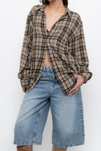 Load image into Gallery viewer, Vintage x ARNOLD PALMER Brown Plaid Lightweight Flannel (XS-L)