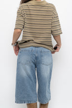 Load image into Gallery viewer, Vintage x Gap Tan Cotton-Blend Striped Polo (XS-L)
